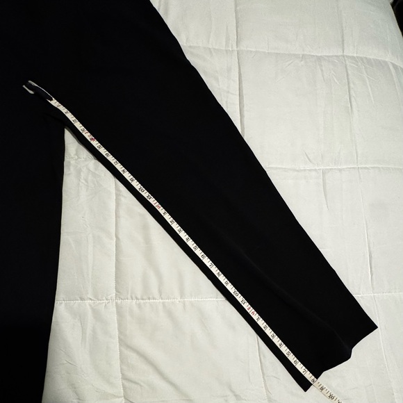 Wide Leg Black Trousers - Sz 10 - Picture 14 of 15
